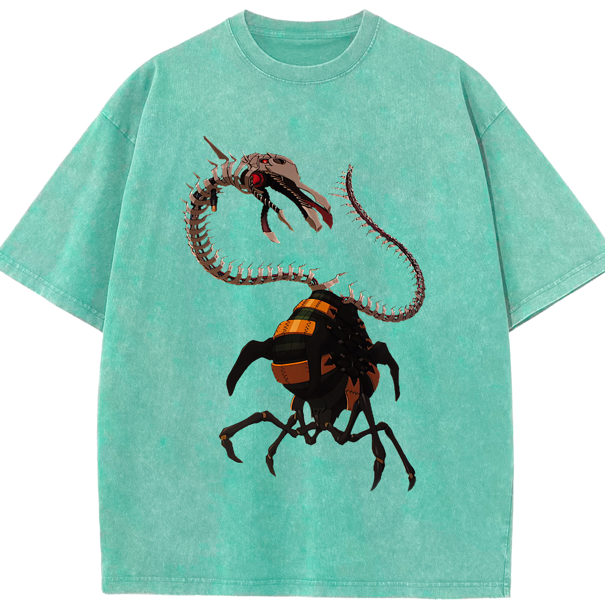 （画像用） EVA 新世紀エヴァンゲリオン 綿100% ヴィンテージ風 半袖Tシャツ（フロントプリント）
